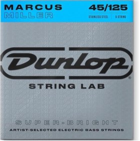 Resim AyrStore Dbmms45125 Marcus Miller Super Bright Bas Gitar Teli (45 125) 
