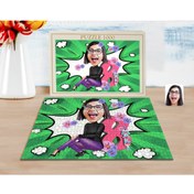 Resim Bk Gift Kişiye Özel Kadınlar Günü Karikatürlü 1000 Parça Profesyonel Puzzle-1 
