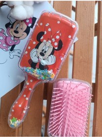 Resim Pullu Minnie Mouse Kız Çocuklarına Özel Acıtmayan Tarak 1 Adet 