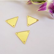 Resim YENİ HEDİYELİK DÜNYAM Kına Dağıtmalıkları Hazırlamak Için 4cm 30 Adet Akrilik Malzeme Delikli Yapışkanlı 