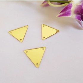 Resim YENİ HEDİYELİK DÜNYAM Kına Dağıtmalıkları Hazırlamak Için 4cm 30 Adet Akrilik Malzeme Delikli Yapışkanlı 