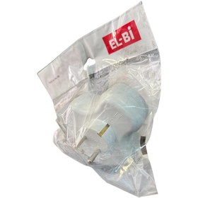 Resim ELBİ EL-Bİ 3'lü Topraklı Papatya Golyat Fiş Priz 