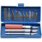 Resim Rox Wood 153Rox184508 13 Parça Neşter Tip Bıçak Seti 