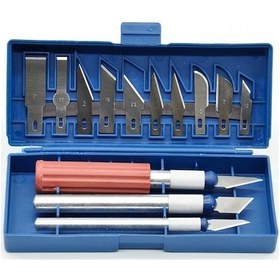 Resim Rox Wood 153Rox184508 13 Parça Neşter Tip Bıçak Seti 