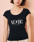 Resim AC/DC - Let There Be Rock Geniş Yaka Tişört 