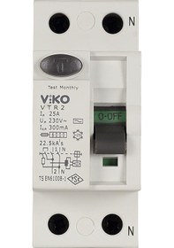 Resim Viko Kaçak Akım Rölesi 2x63A 30mA VTR2-6330 