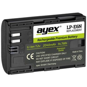 Resim Ayex Lp-e6n Batarya, Canon Eos R, R5, R6, 90d, 80d, 70d, 60d, 7d, 6d, 5d Mark Iı, Iıı, Iv Uyumlu 