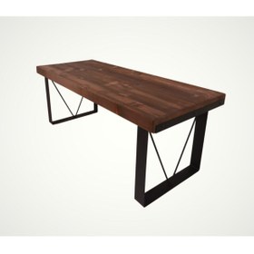 Resim NT Concept Ntconcept Doğal Ahşap Yemek Ve Toplantı Masası(85CM-250CM) 