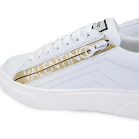 Resim Mario Valentino Kadın Deri Beyaz/altın Sneakers & Spor Ayakkabı 1040 91S3902 Bn Ayk Y24 Whıte/gold 