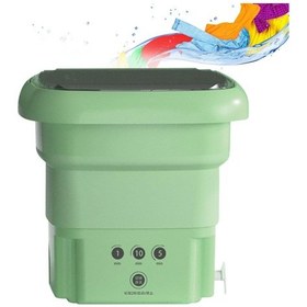 Resim Sellwell Ety Portatif Çamaşır Makinesi Katlanır Yıkama Makinesi 