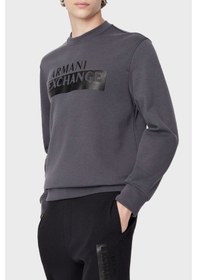 Resim Armani Exchange Erkek Sweat 6Lzmbe Zjcaz 1978 Antrasit (552241294)-S Antrasit 