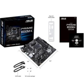 Resim Prıme B550m-k Hdmı Dvı D-sub Usb3,2 M.2 Am4-113978 