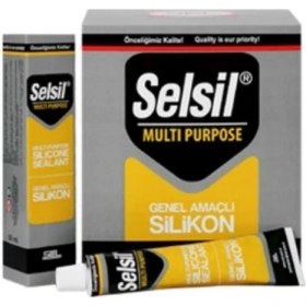 Resim Selsil Genel Amaçlı Tüp Silikon 50 ml Beyaz 