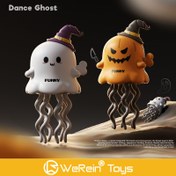 Resim 1 Adet & 2 Adet Cadılar Bayramı Oyuncakları, Toplu Cadılar Bayramı Oyuncakları, Çocuklar ve Yetişkinler İçin Cadılar Bayramı Oyuncakları, Balkabağı ve Sihirli Dans Eden Oyuncak, Komik Cadılar Bayramı Oyuncakları, Yaylı Mekanizmalı Oyuncak 