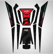 Resim Redline Grafik Aprilia Sr Gt 200 125 Kırmızı Tank Pad Sticker 