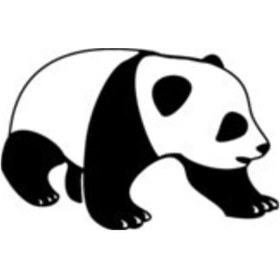 Resim Ayı Oto Motor Laptop Duvar Folyo Sticker 10 X 6 Cm 