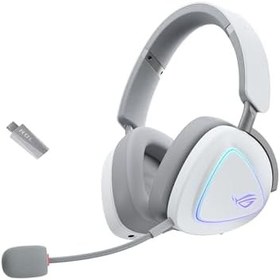 Resim ASUS ROG DELTA II KABLOSUZ OYUN KULAKLIĞI (50MM TİTANYUM SÜRÜCÜLER, ROG SPEEDNOVA, 10MM SÜPER GENİŞ BANT MİKROFON, 153-SAAT PİL ÖMRÜ, DUALFLOW SES, BT, 2.4GHZ, 3.5MM, PC, SWITCH, PS4, PS5, XBOX UYUMLU 