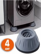 Resim Kitchen Beauty 4'lü Çamaşır Makinesi Titreşim Engelleyici Stoper (10cm X 4cm) 