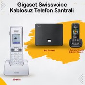 Resim Gigaset C530 2 Dahili Swissvoice Telsiz Kablosuz Telefon Santrali Swissvoice