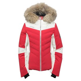 Resim Phenix Kadın Kayak Montu Chloe Hybrid Down with Real Fur Kırmızı 