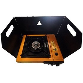 Resim Rüzgarlık Tekli Ocak Galvaniz Koruma Siyah 