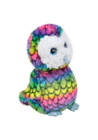 Resim Sevimli Baykuş Peluş Oyuncak 17 Cm Çok Renkli 