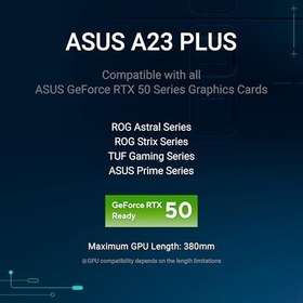 Resim ASUS A23 PLUS TG ARGB Siyah Tempered Glass USB 3.2 mATX Mid Tower Gaming (Oyuncu) Kasa 