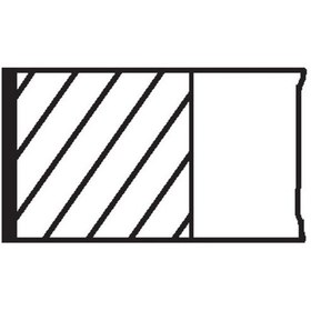 Resim Motor Segmanı Std Yağ Seg.kromlu Tmpr 1.6 86.40 5891765 