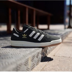 Resim Cblack/Ivory/Ivory Adidas Erkek Basketbol Ayakkabı Forum Low Cl If9680 Null Siyah 