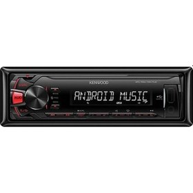 Resim Kenwood Kmm-105 Usb+fm+aux+4 X 50 Watt + Mekaniksiz Oto Teyp 