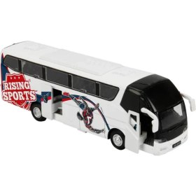 Resim Rising Sports Sesli ve Işıklı Takım Otobüsü 19 Cm. - Beyaz 
