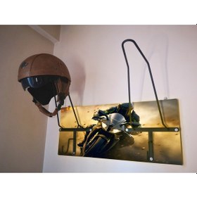 Resim Özel Fotoğraflı Kask Askısı, Motorcu Kask Askısı, Personalv64 
