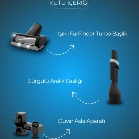 Resim Bissell Furfinder Pro Kablosuz Dikey Süpürge 