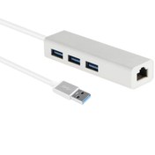 Resim Usb 3.0 To Ethernet Rj45 Gigabit 3 Port Usb 3.0 Çoklayıcı 