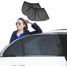 Resim Ankaflex ZEYZEN Araç Yan Cam Perdesi 2'li Güneşlik 