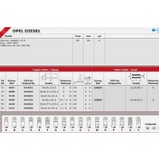 Resim Güneş Sibop Takımı 4097 4099 In 4 Ex 4 Ascona D 1.6 Std Kadet KNO-GÜNEŞ-4097-4099 