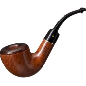 Resim Şahin Kuyruklu Yıldız 775 9mm. Filtreli Ebonit Saplı Pipo 