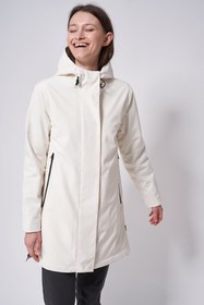 Resim Tanta Tro Kadın Yağmurluk Off White - 38 