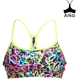 Resim Funkita Messed Up Kadın Tek Üst Bra / Sporcu Sütyeni 