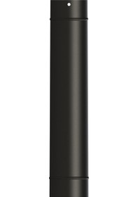 Resim Baba'S Bbq & Soba Mat Siyah Emaye Soba Borusu-Boy: 70/60/55 Cm-Ça 
