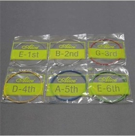 Resim AyrStore A 407c Model Renkli Akustik Gitar Tel Seti 