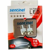 Resim Universal Sentinel Ledli Park Ampulü 12v 4 Ledli Kırmızı 