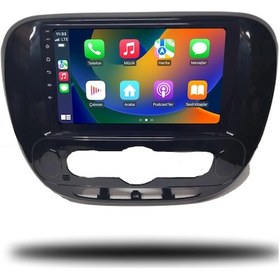 Resim Oskodi Kia Soul Android Carplay Multimedya 2015-2017 4gb Ram + 64gb Hafıza 