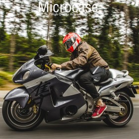 Resim Microcase Su Geçirmez 3 Gözlü Reflektörlü Ayarlanabilir Tactical Motosiklet Kurye Bel Bacak Omuz Çanta - Al3253 