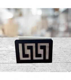 Resim Storemax Peçetelik Motif Mat Siyah 