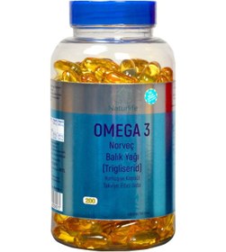 Resim Naturlife Omega 3 Norveç Balık Yağı Yumuşak Kapsül 52 G 