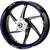 Resim Deeb Pcx Jant Şeridi Reflektif Beyaz Beyaz Model S 