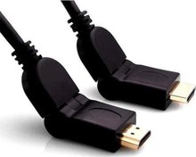 Resim PURELINK 2x 90Derece HDMI Kablo Gold 1.8Metre Electroon