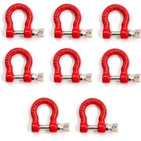 Resim Geeroyoo 1/10 Rc Araçlar İçin 8 Adet Çekme Kancası - Trax4, Scx10, 90046 Uyumlu 