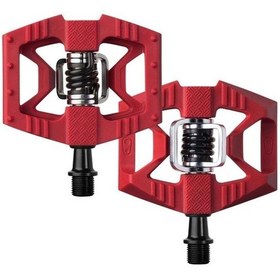 Resim Crank Brothers Double Shot 1 Pedal Kırmızı/siyah 